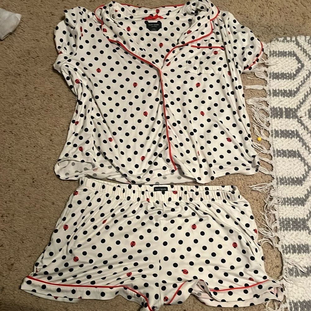 Kate spade pj set worn maybe twice